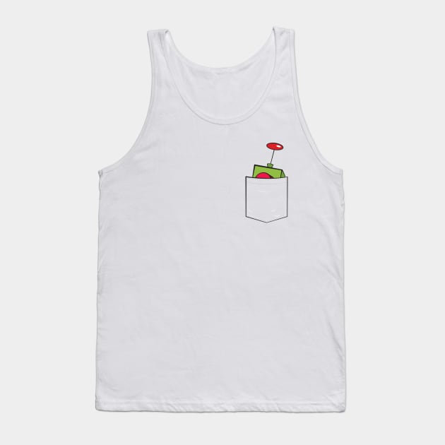 Dexter's Laboratory Pocket Controller Tank Top by Print Stop Studio